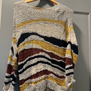 Striped Sezane sweater